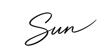 Sun 的親筆簽名