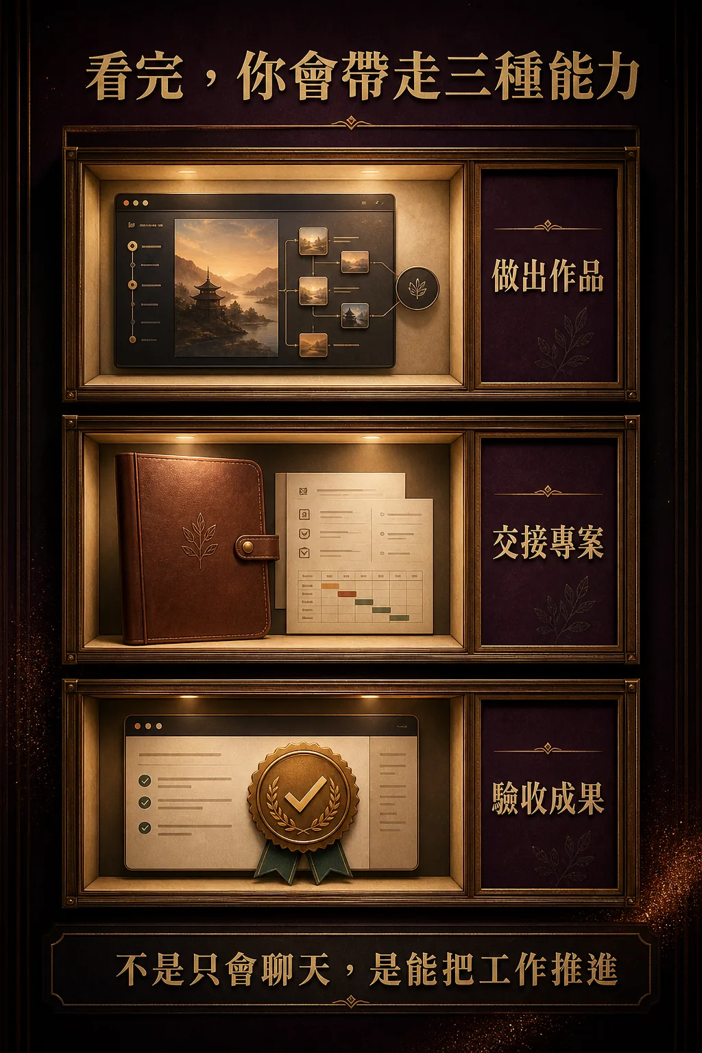 用按鈕、畫面、資料、手機與可交版本驗收 Claude 作品的檢查圖